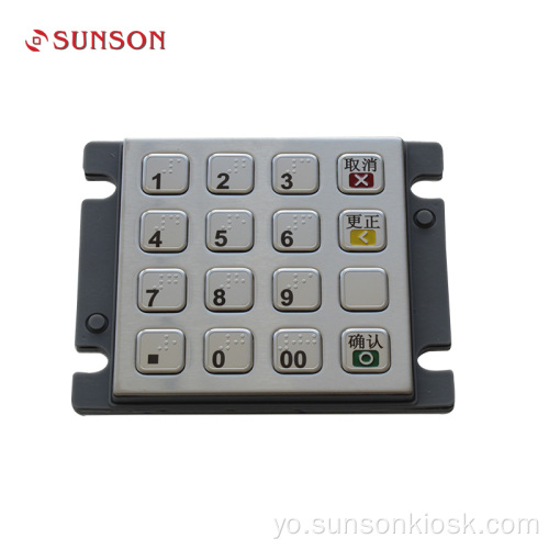 IP65 Ẹri Ẹri Ti paroko PIN